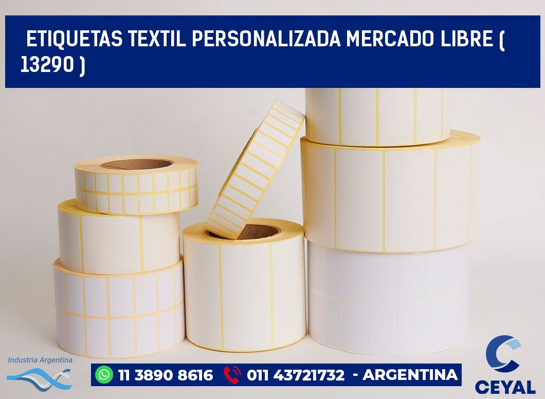 ETIQUETAS TEXTIL PERSONALIZADA MERCADO LIBRE ( 13290 )