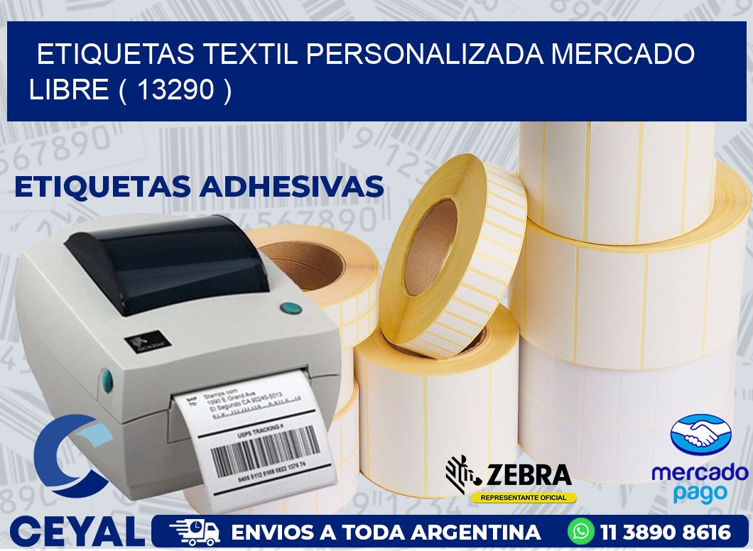 ETIQUETAS TEXTIL PERSONALIZADA MERCADO LIBRE ( 13290 )