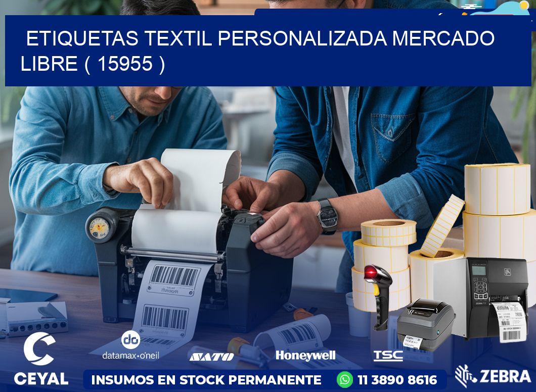 ETIQUETAS TEXTIL PERSONALIZADA MERCADO LIBRE ( 15955 )