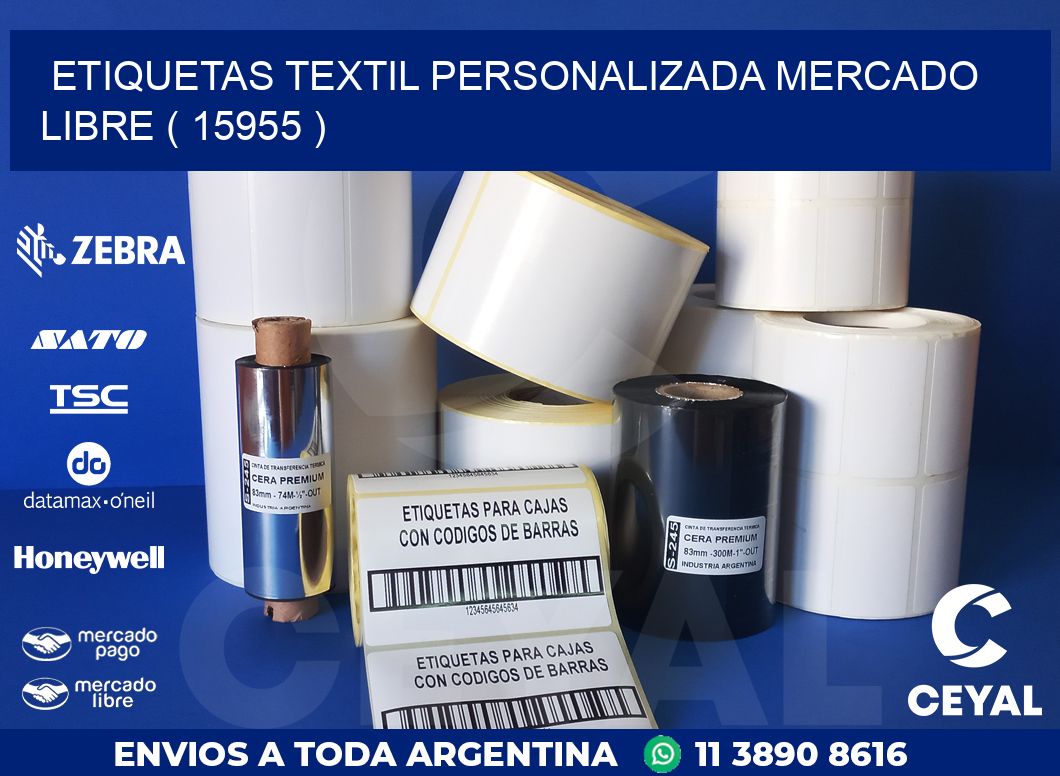 ETIQUETAS TEXTIL PERSONALIZADA MERCADO LIBRE ( 15955 )