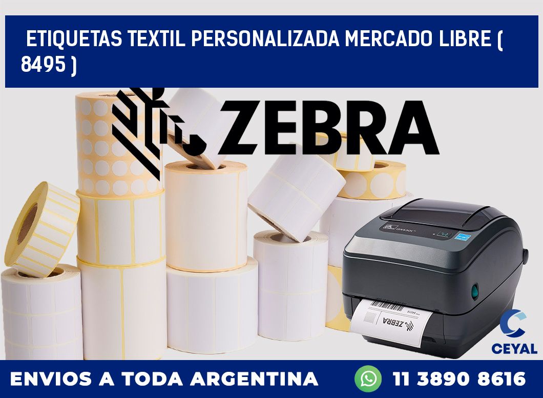 ETIQUETAS TEXTIL PERSONALIZADA MERCADO LIBRE ( 8495 )