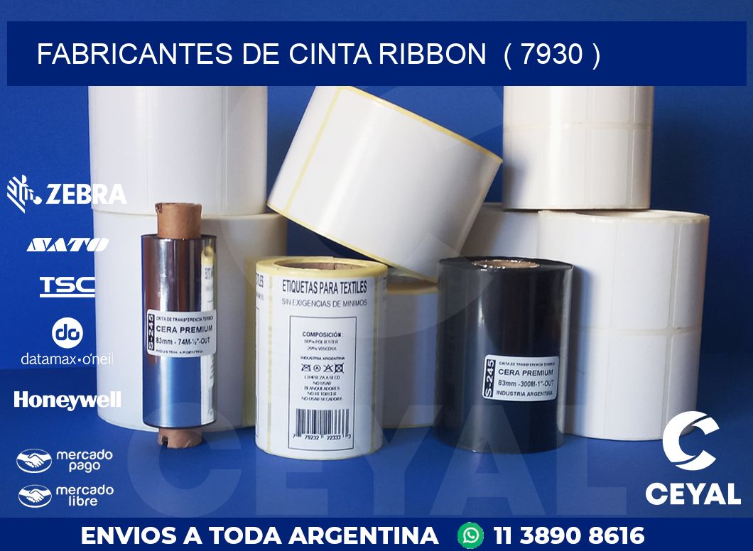 FABRICANTES DE CINTA RIBBON  ( 7930 )