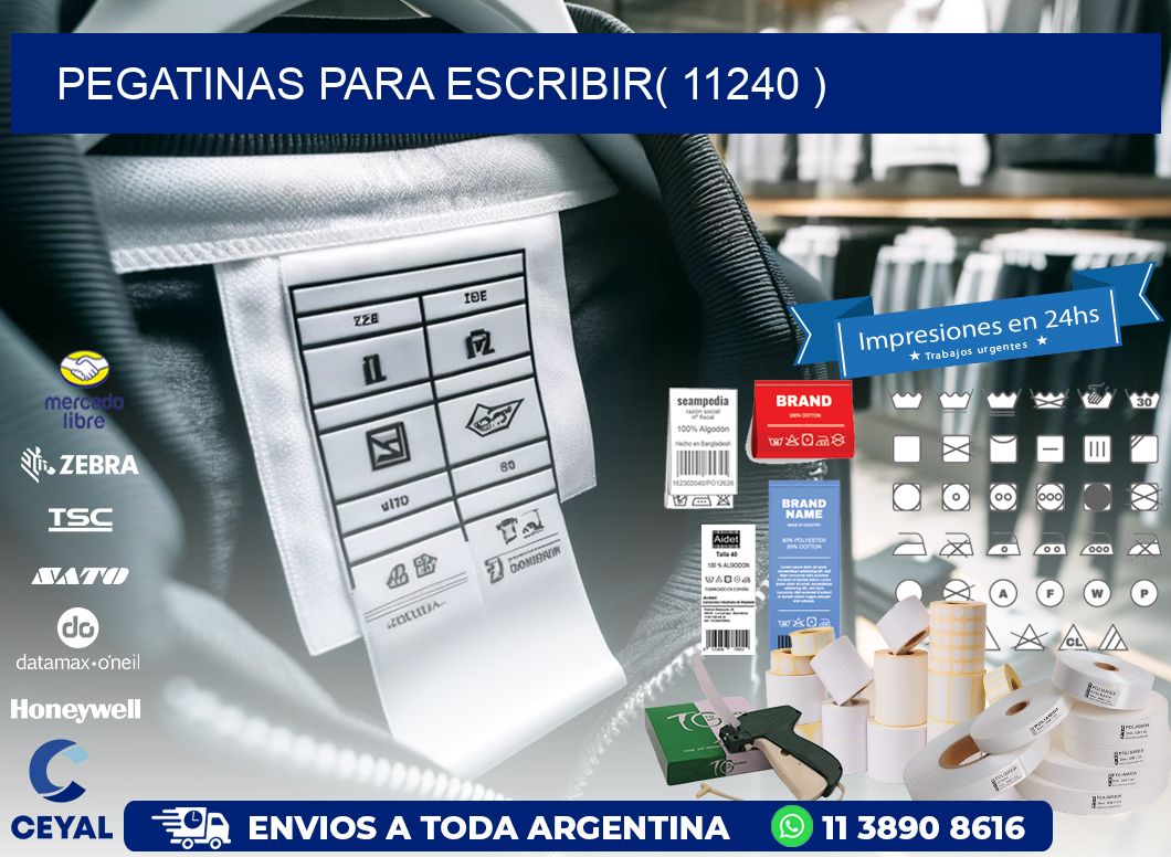 PEGATINAS PARA ESCRIBIR( 11240 )