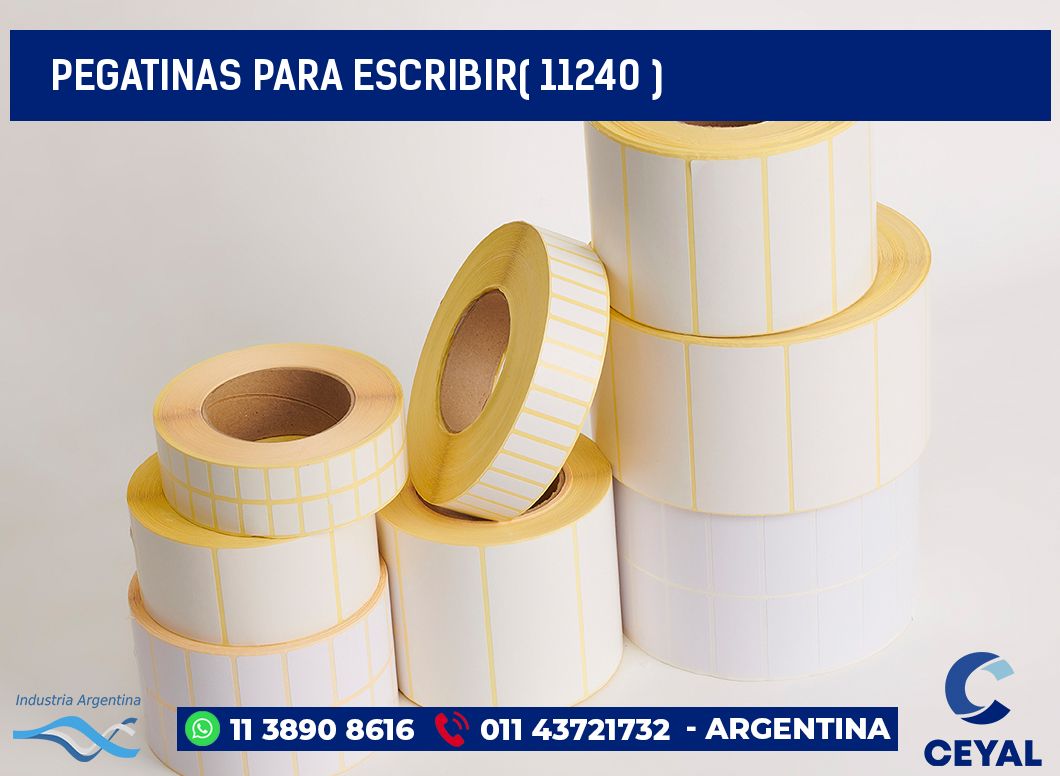 PEGATINAS PARA ESCRIBIR( 11240 )