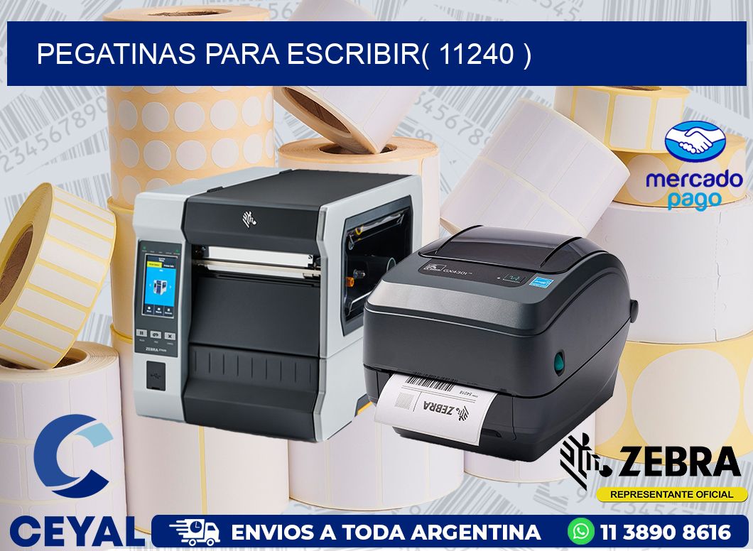 PEGATINAS PARA ESCRIBIR( 11240 )