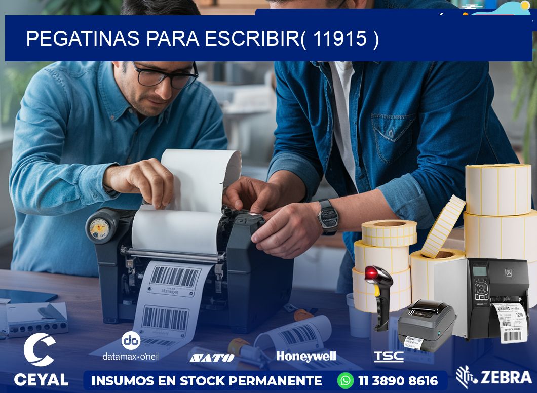 PEGATINAS PARA ESCRIBIR( 11915 )