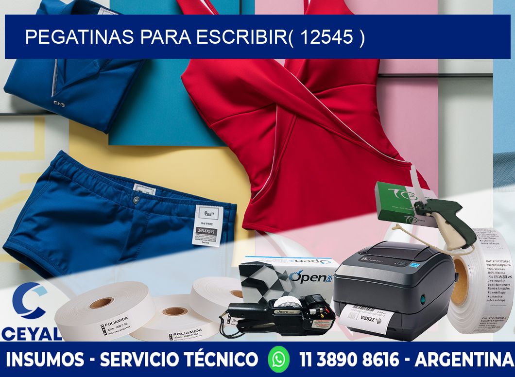 PEGATINAS PARA ESCRIBIR( 12545 )