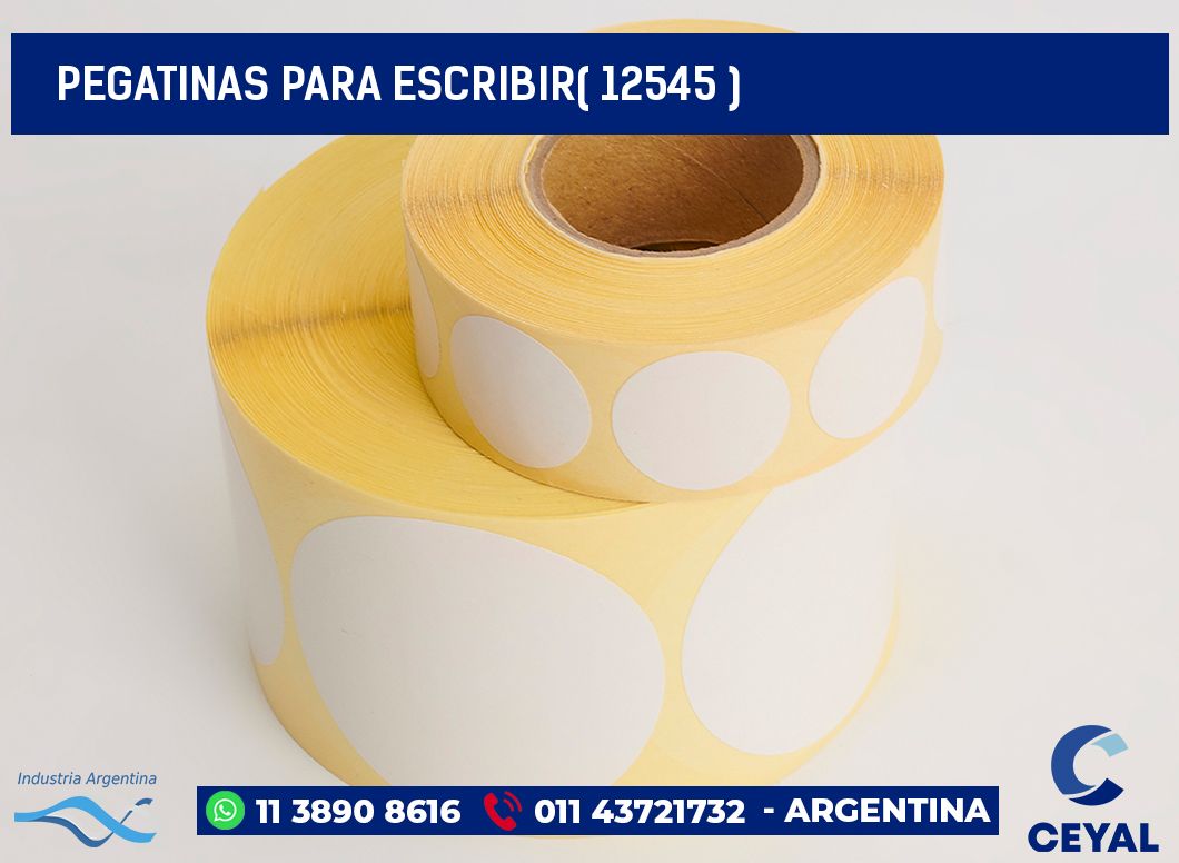 PEGATINAS PARA ESCRIBIR( 12545 )