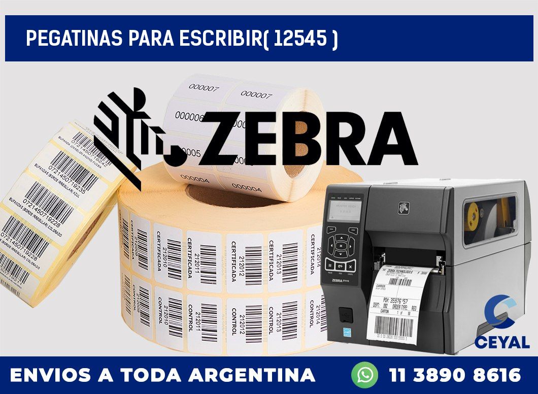 PEGATINAS PARA ESCRIBIR( 12545 )