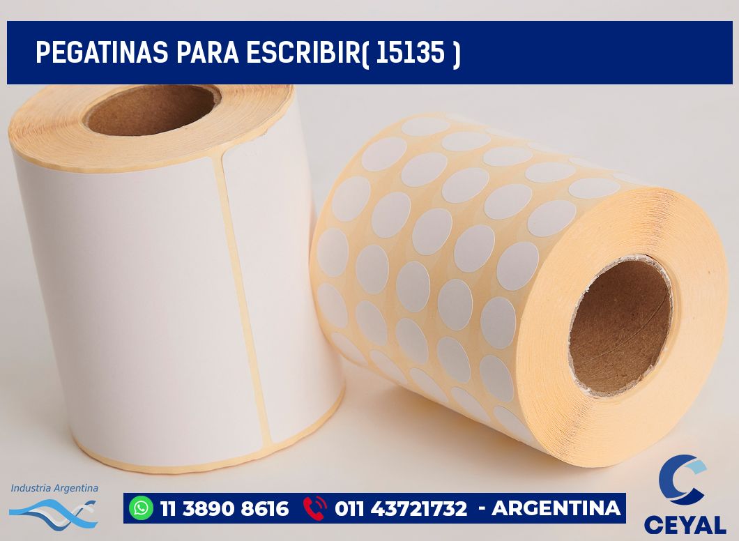 PEGATINAS PARA ESCRIBIR( 15135 )