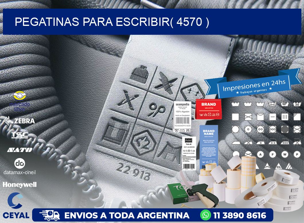 PEGATINAS PARA ESCRIBIR( 4570 )