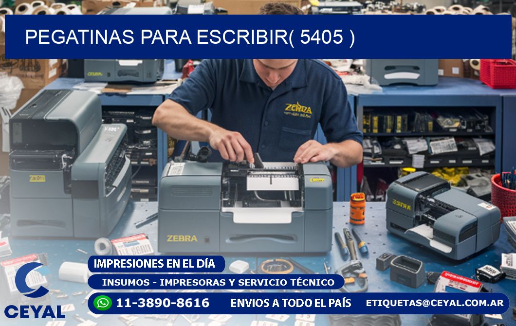 PEGATINAS PARA ESCRIBIR( 5405 )