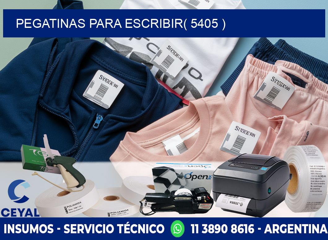 PEGATINAS PARA ESCRIBIR( 5405 )