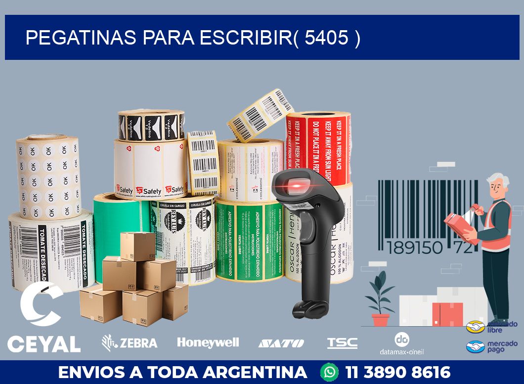 PEGATINAS PARA ESCRIBIR( 5405 )