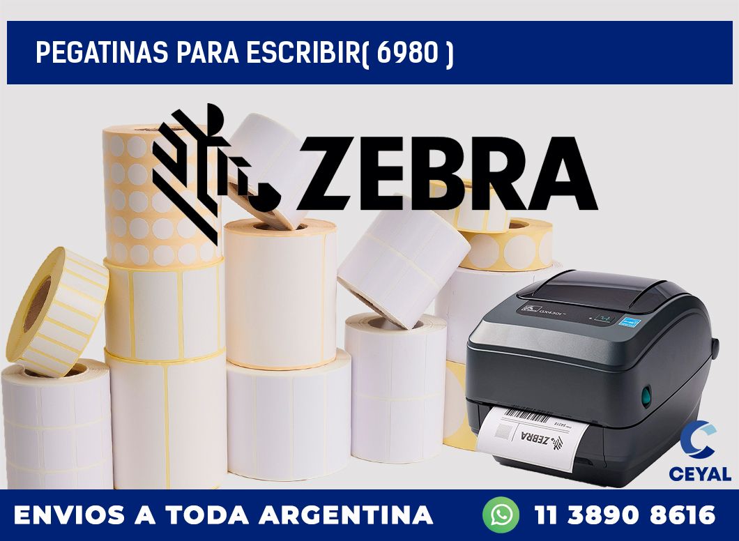 PEGATINAS PARA ESCRIBIR( 6980 )