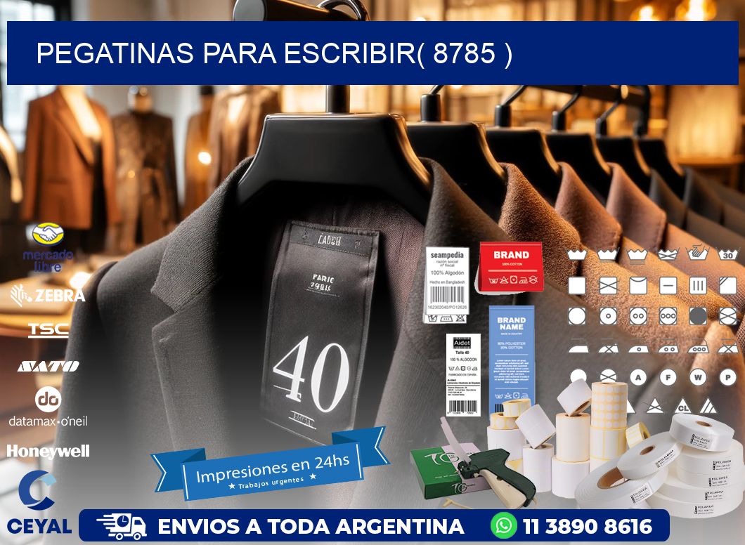 PEGATINAS PARA ESCRIBIR( 8785 )