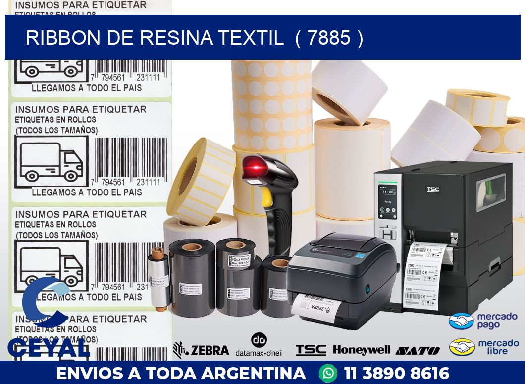 RIBBON DE RESINA TEXTIL  ( 7885 )