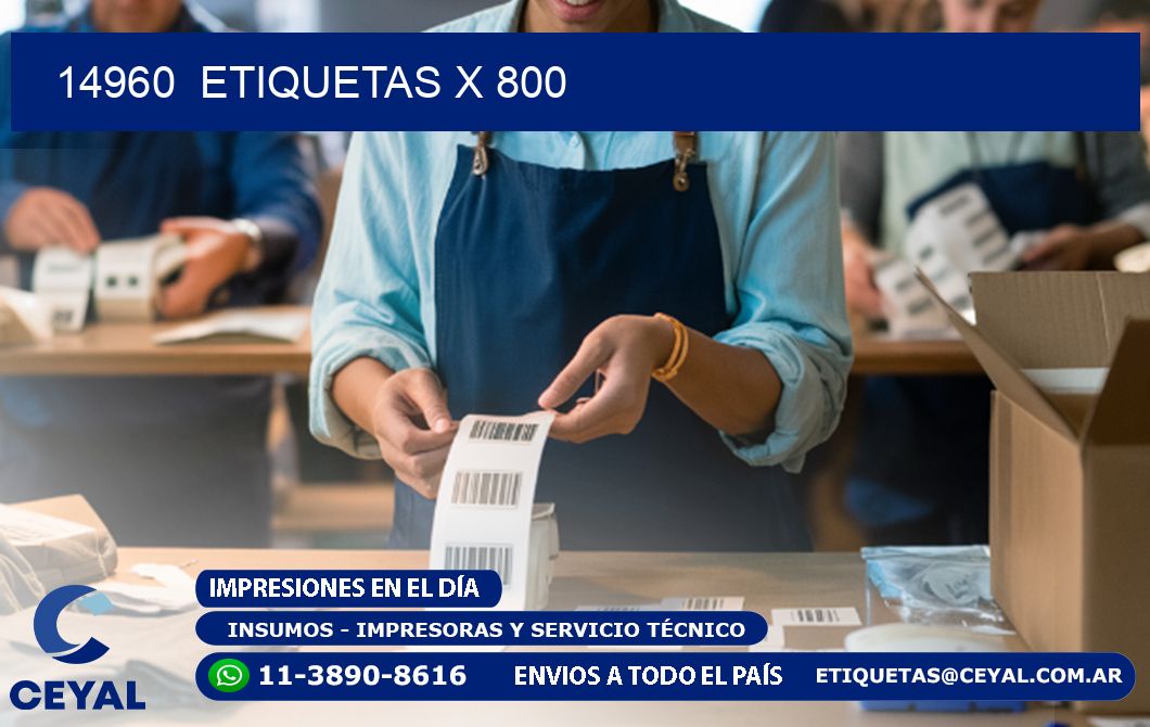 14960  ETIQUETAS X 800