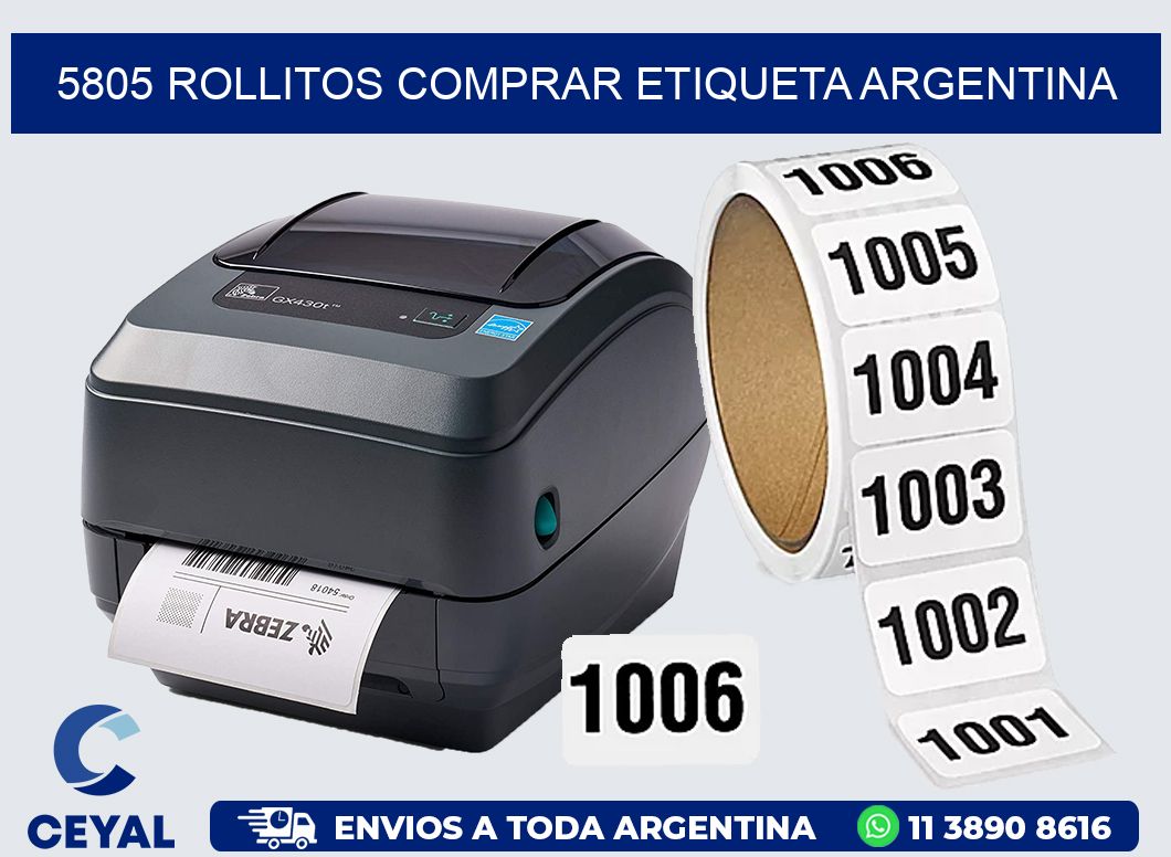 5805 ROLLITOS COMPRAR ETIQUETA ARGENTINA