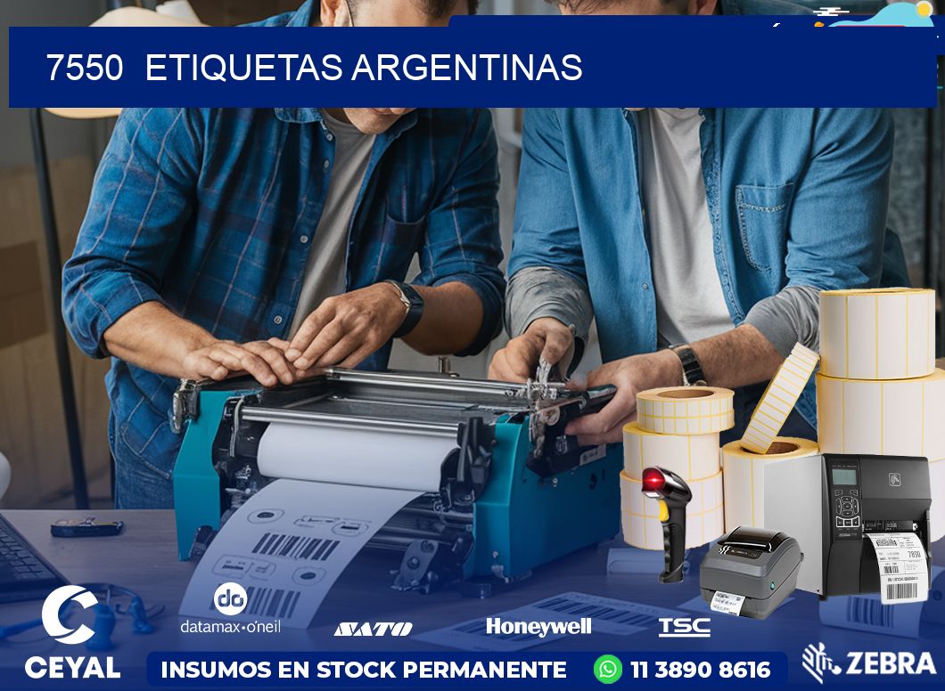 7550  ETIQUETAS ARGENTINAS