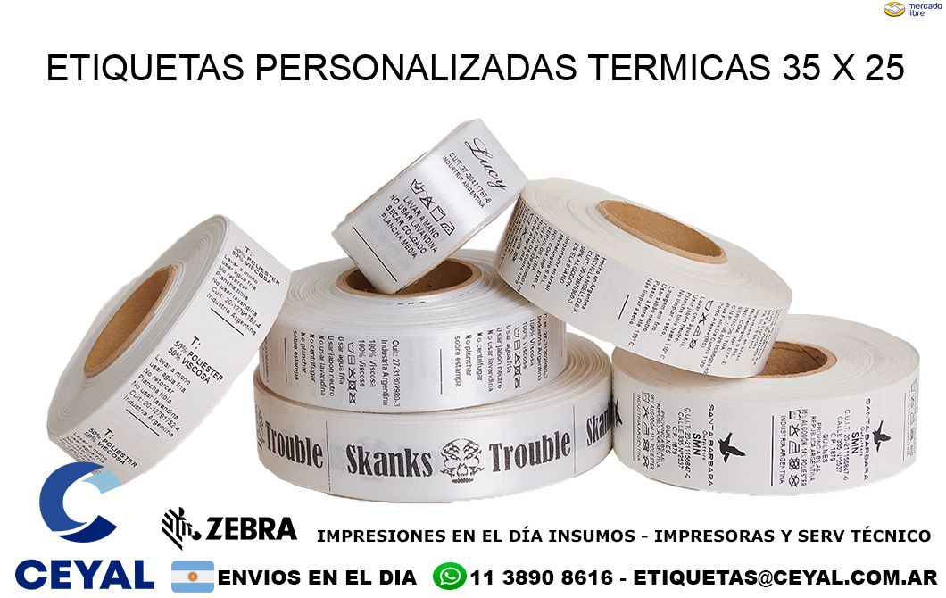 ETIQUETAS PERSONALIZADAS TERMICAS 35 x 25