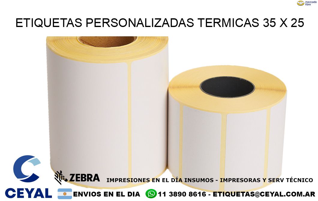 ETIQUETAS PERSONALIZADAS TERMICAS 35 x 25