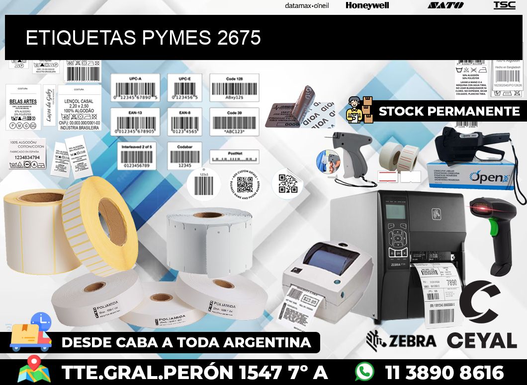 ETIQUETAS PYMES 2675