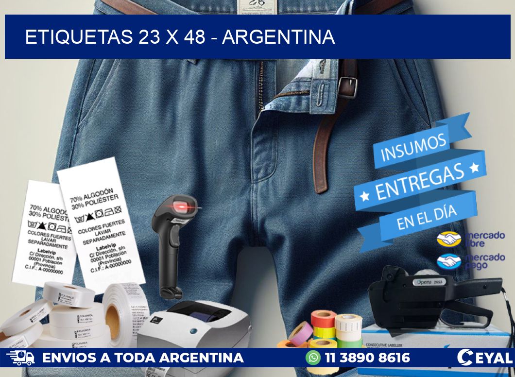 ETIQUETAS 23 x 48 – ARGENTINA