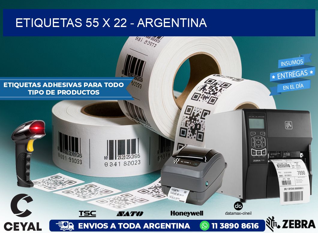 ETIQUETAS 55 x 22 – ARGENTINA