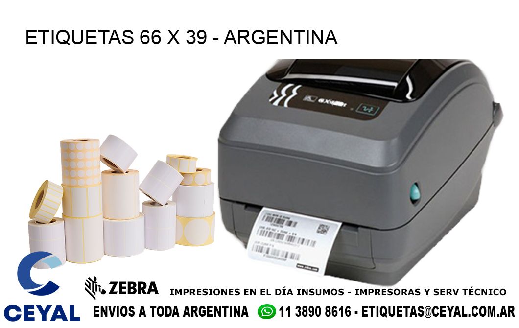 ETIQUETAS 66 x 39 - ARGENTINA