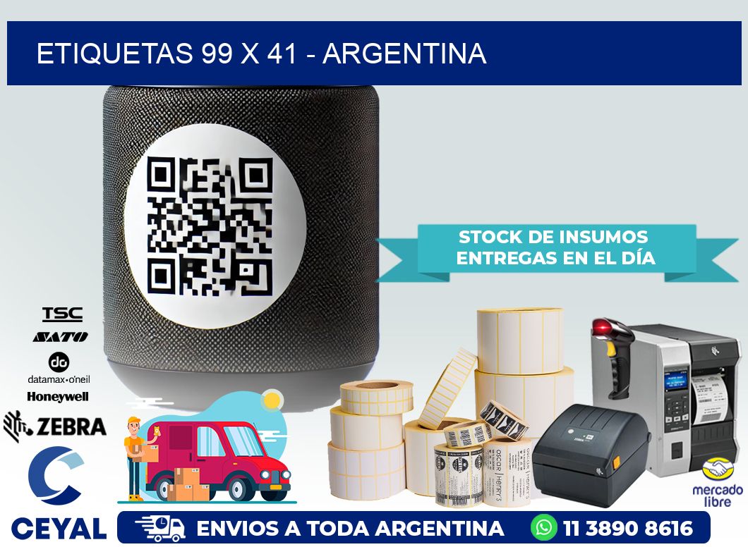 ETIQUETAS 99 x 41 – ARGENTINA