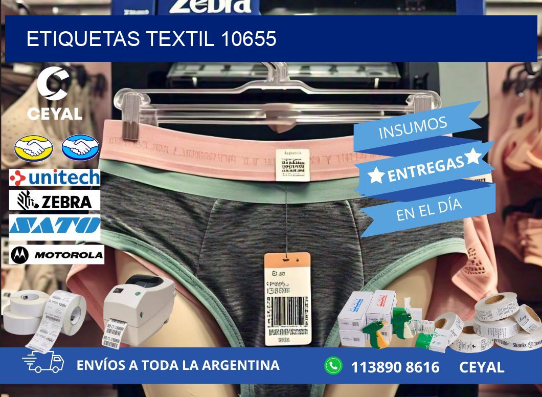 ETIQUETAS TEXTIL 10655