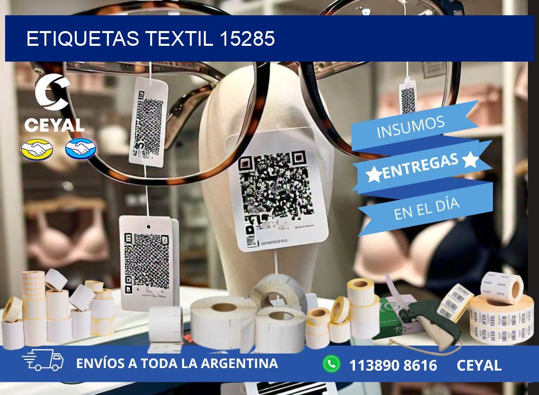 ETIQUETAS TEXTIL 15285