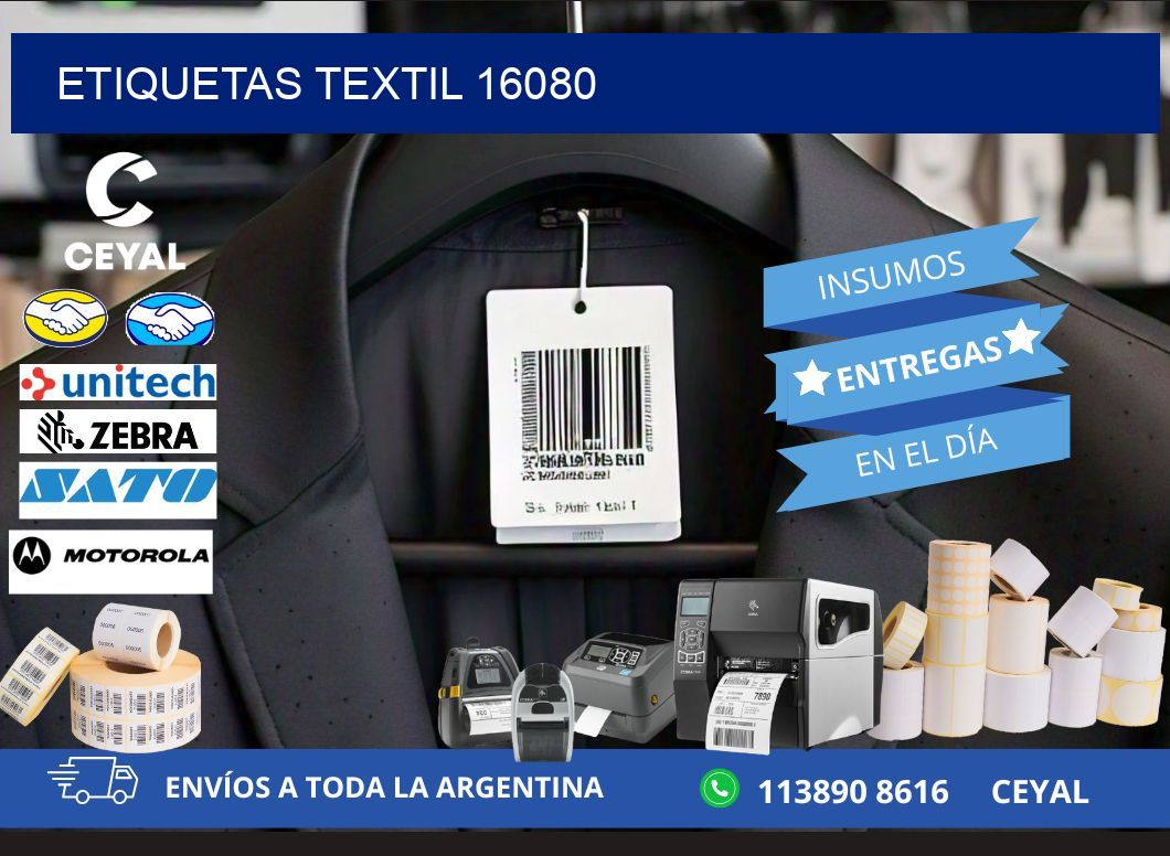 ETIQUETAS TEXTIL 16080