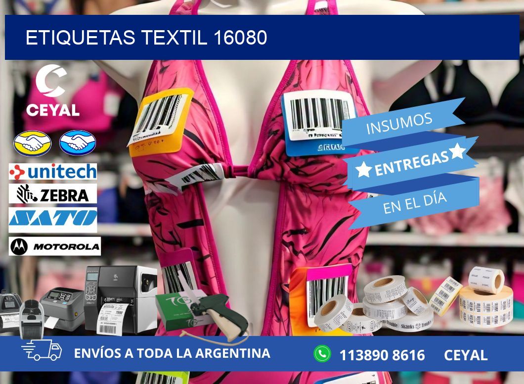 ETIQUETAS TEXTIL 16080