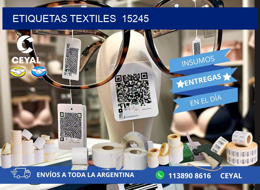 ETIQUETAS TEXTILES  15245