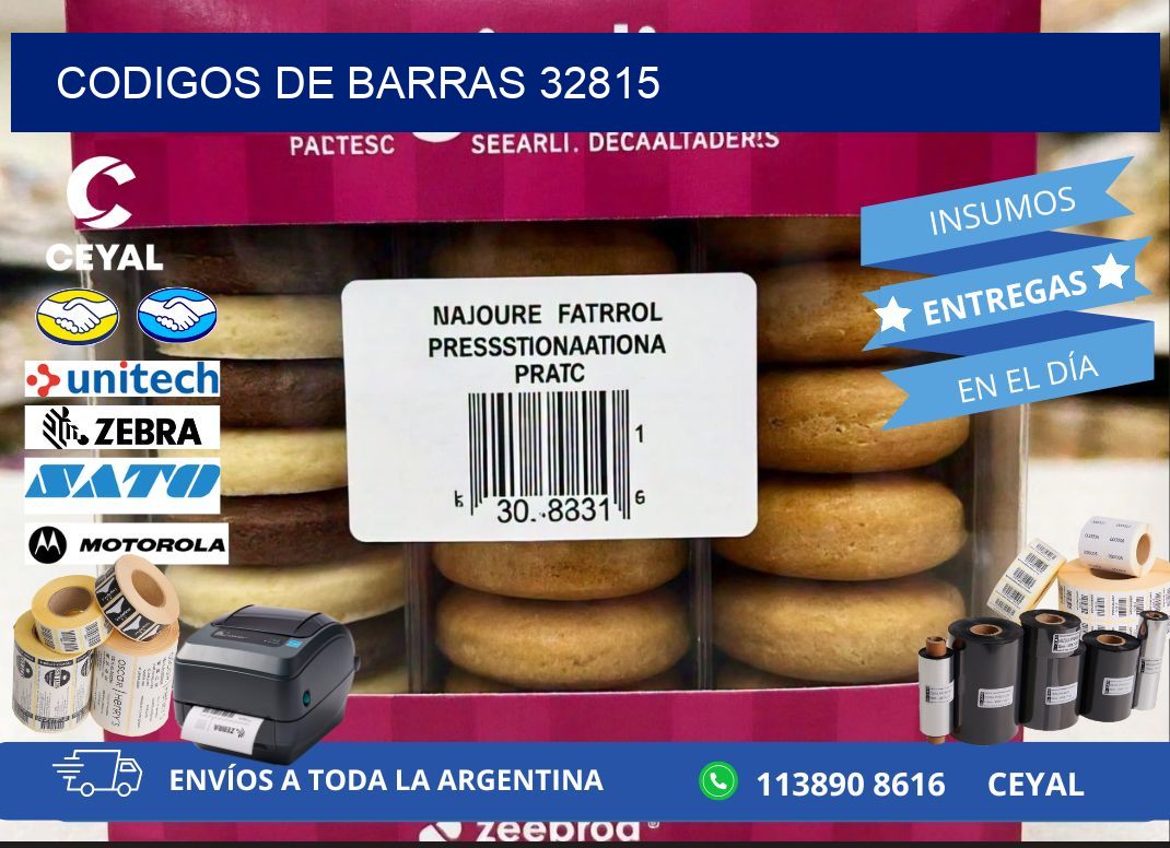 CODIGOS DE BARRAS 32815