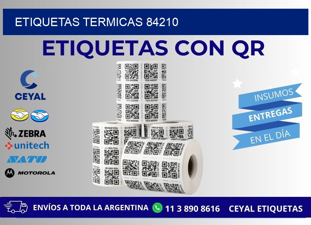 ETIQUETAS TERMICAS 84210