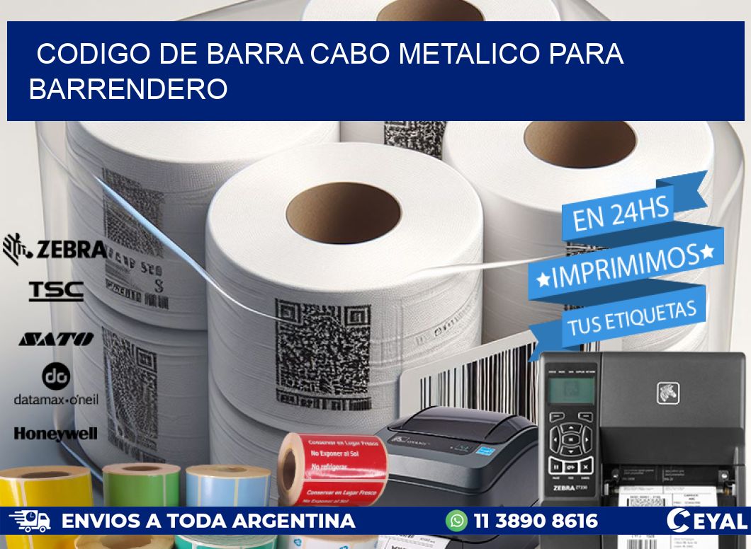 codigo de barra CABO METALICO PARA BARRENDERO