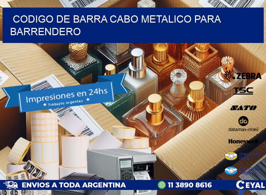 codigo de barra CABO METALICO PARA BARRENDERO