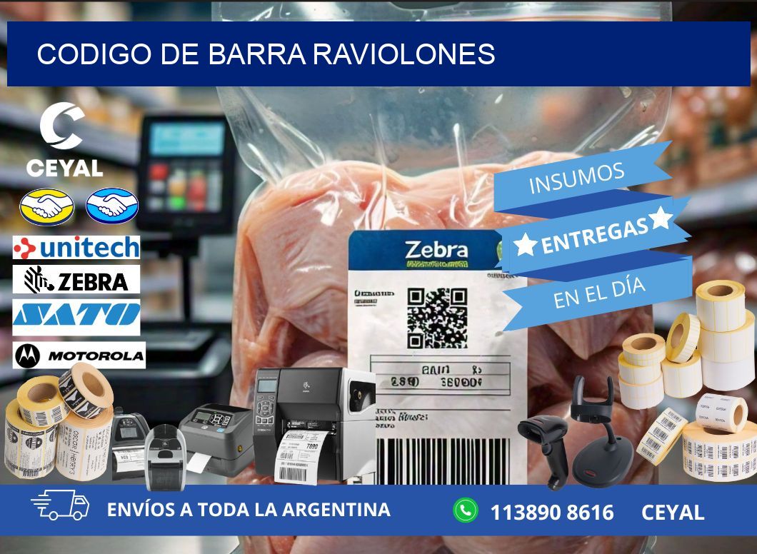 codigo de barra RAVIOLONES