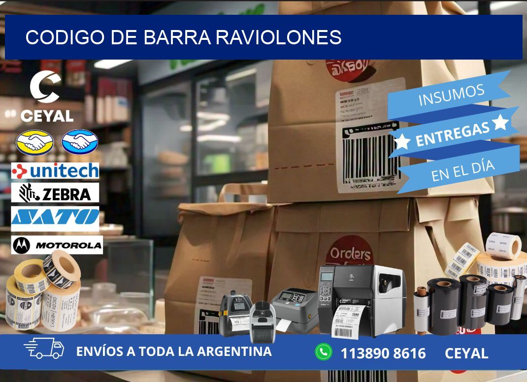 codigo de barra RAVIOLONES