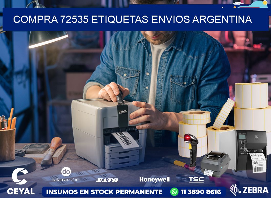 COMPRA 72535 ETIQUETAS ENVIOS ARGENTINA