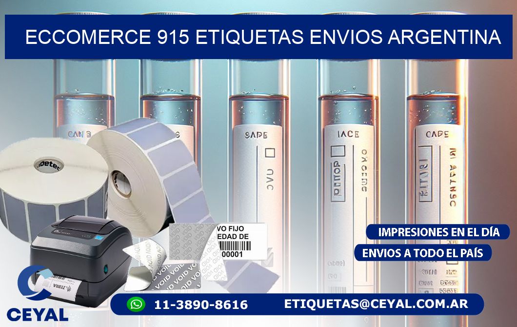 ECCOMERCE 915 ETIQUETAS ENVIOS ARGENTINA