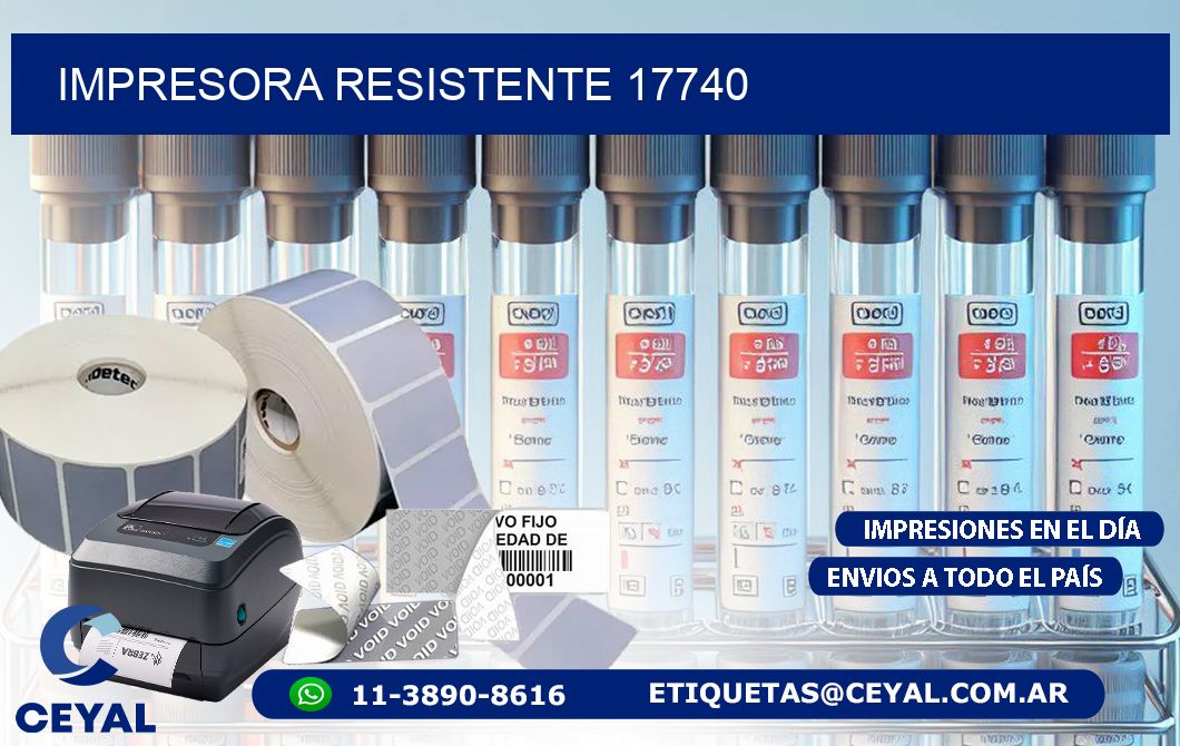 IMPRESORA RESISTENTE 17740